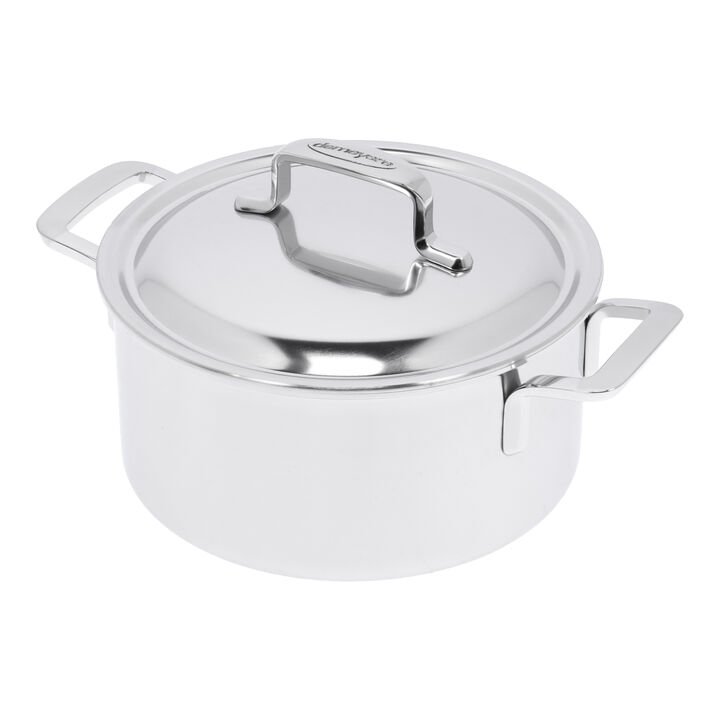 Intense 5, Kookpot met dubbelwandig deksel 20 cm / 3 l, large 3