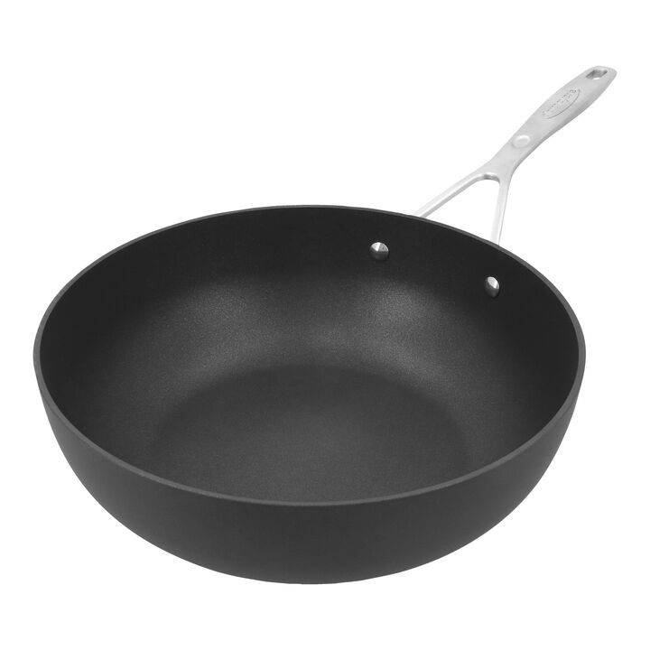 Alu Industry 3, Wok vlakke bodem Duraslide 28 cm, large 2