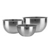 3 Piece 18/10 Stainless Steel Kitchen gadgets sets, silver,,large
