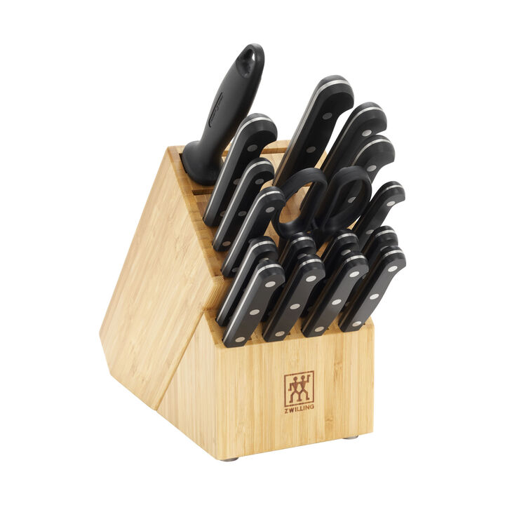 TWIN Gourmet, 18-pc, Knife block set, natural, large 2
