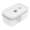 Lunch box sottovuoto M, plastica, semi transparente-grigio,,large