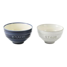 Staub Ceramique, Le Chawan ルチャワン Meotoセット KOHIKI M/ グランブルー L 2-個