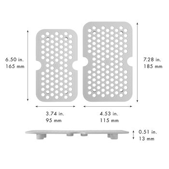 Vakum Aksesuarları Seti plastik kutular için, M/L / 2-parça,,large 10