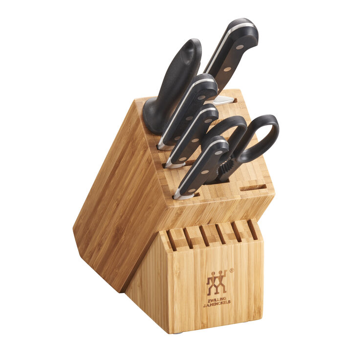 Professional S, 7-pc, Knife block set, natural, large 3