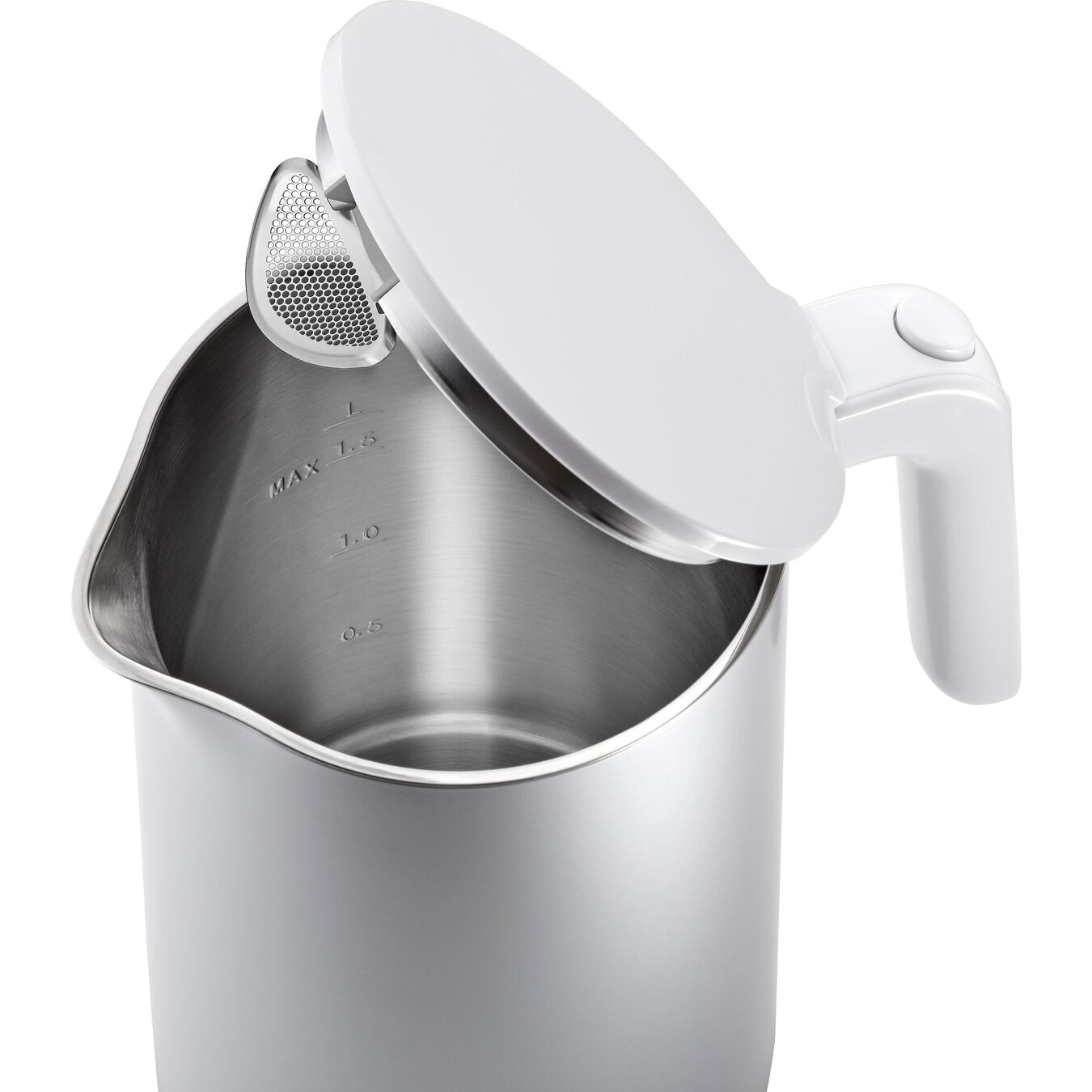 Electric kettle silver,,large 3