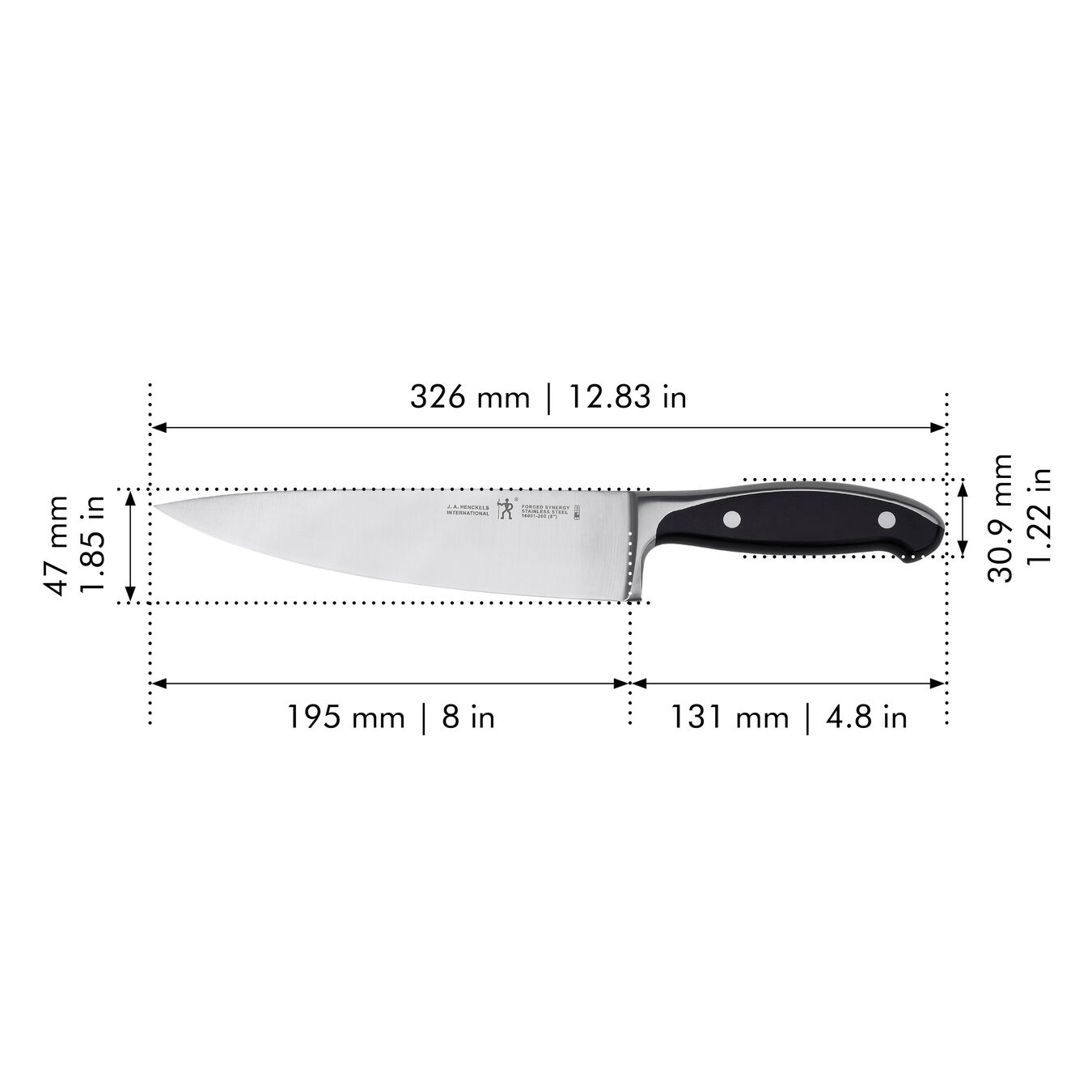 8-inch, Chef's knife,,large 2