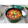 Cast Iron - Round Cocottes, 5.5 qt, Round, Cocotte, Basil, small 5