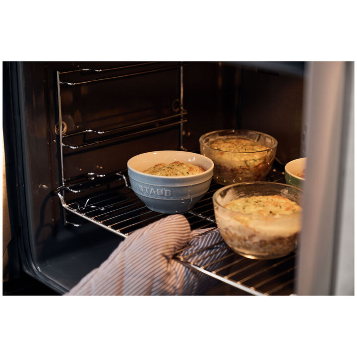 Fresh & Save BOWLS, 真空保存ボウル,セラミックボウル マカロンブルー セット, large 3