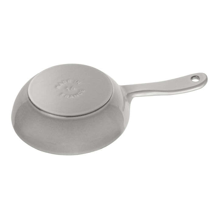 Pans, 16 cm / 6.5 inch cast iron Frying pan, graphite-grey, large 2