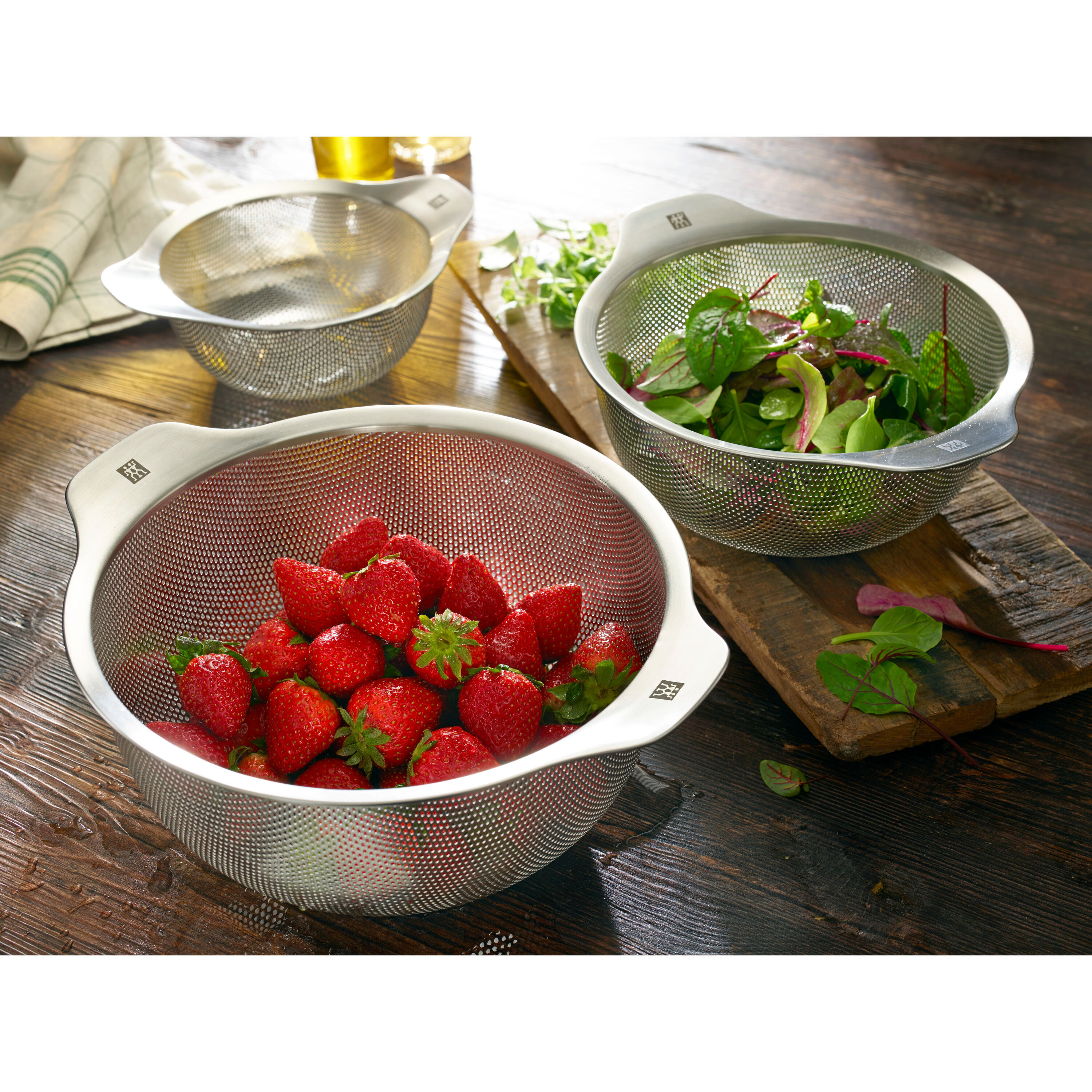 Zwilling Prep Nesting Bowls and Strainers
