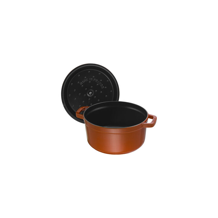 La Cocotte, Cocotte rotonda - 24 cm, cannella, large 3