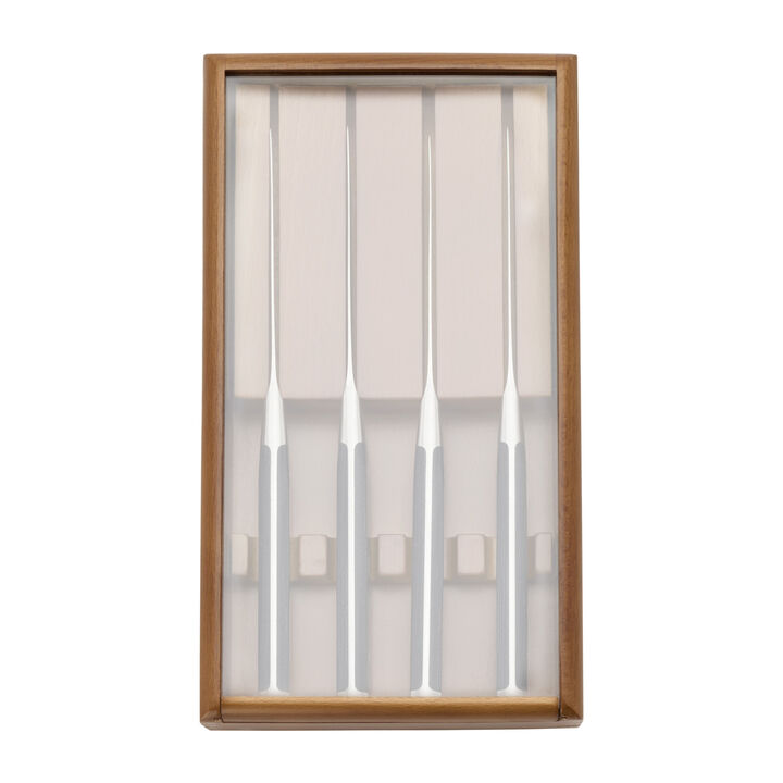 Spectrum, 4-pc, Steak Knife Set With Wood Presentation Box, large 4