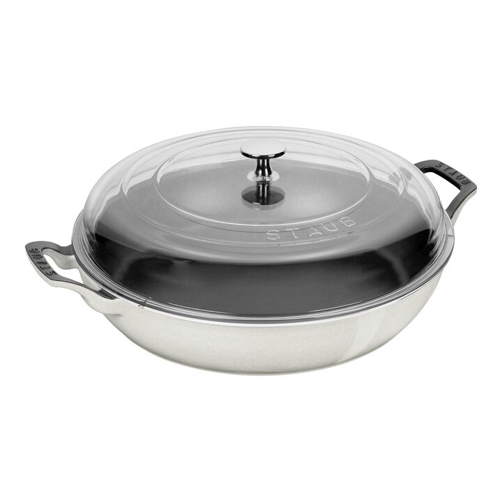 Buy Staub Cast Iron Braisers/ Sauté Pans Saute pan with glass lid