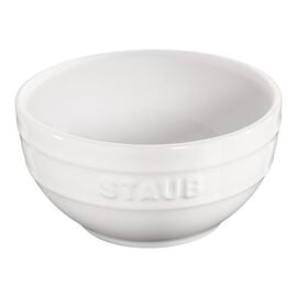 Staub Ceramique, Bol 12 cm, Céramique, Blanc pur