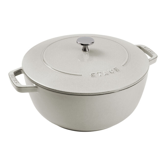 5.25 qt, Essential French Oven, white truffle