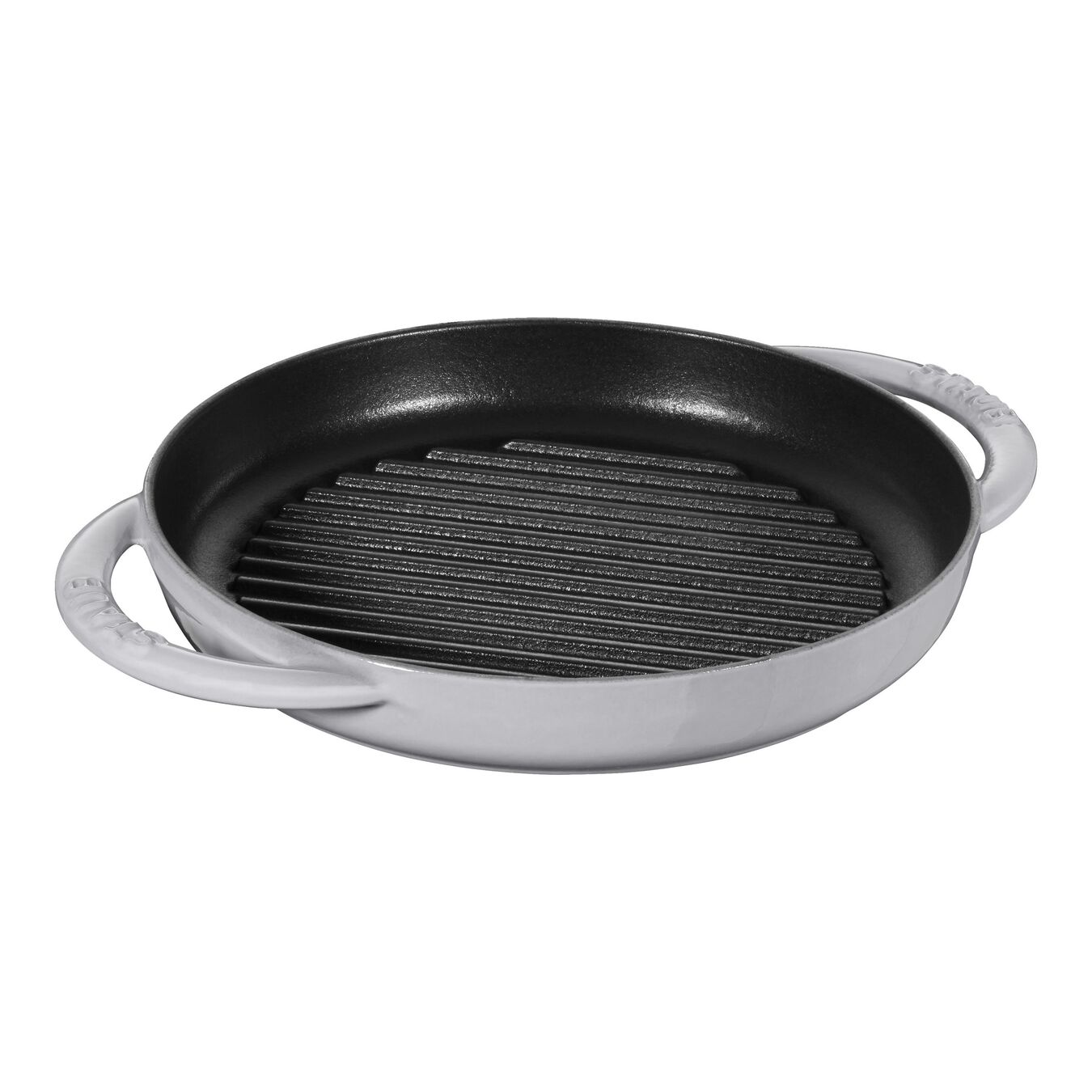 23 cm round Cast iron Pure Grill graphite-grey,,large 1