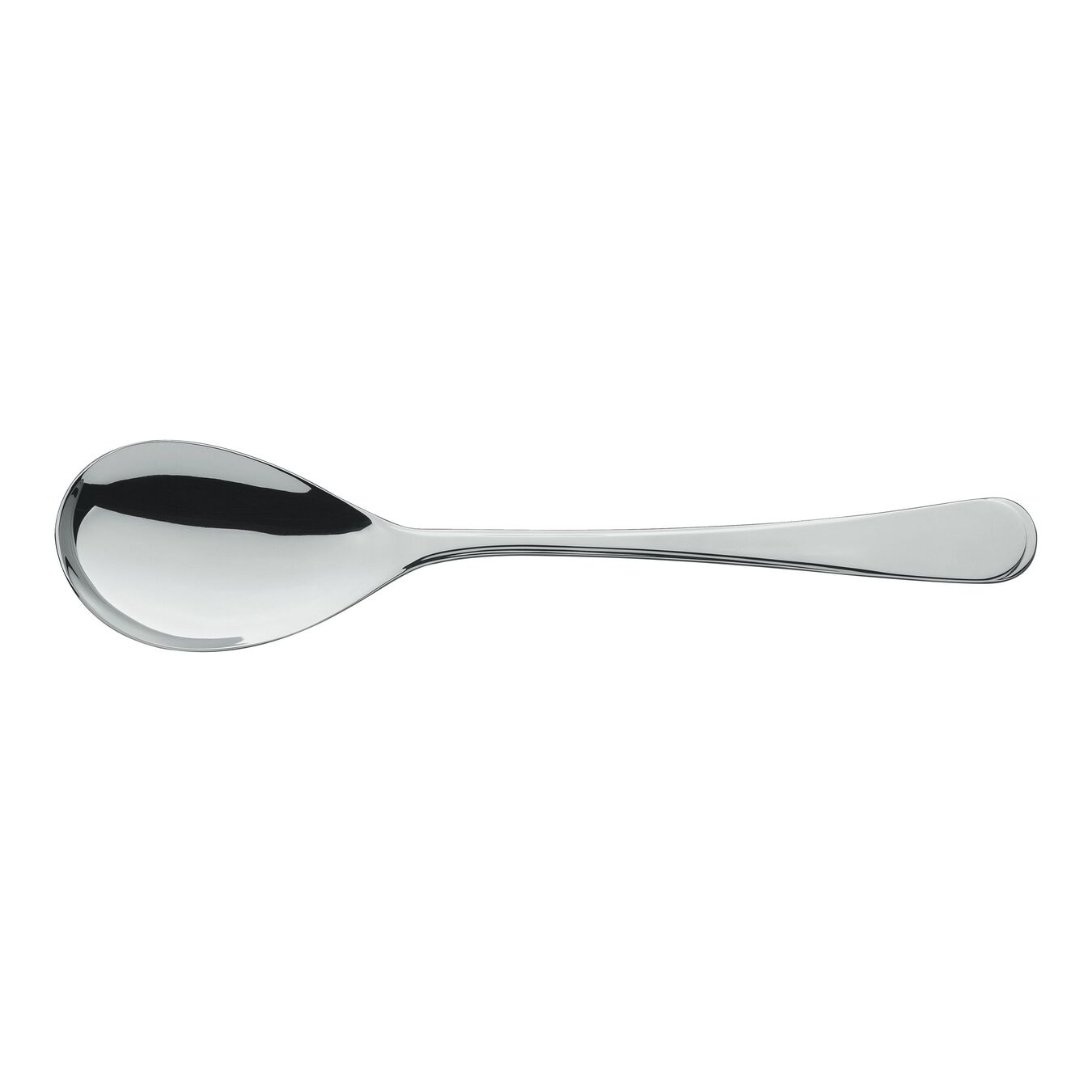 Salad spoon, polished,,large 1