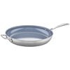 Spirit Ceramic Nonstick, 14-inch, 18/10 Stainless Steel, Non-stick, Frying Pan, small 3