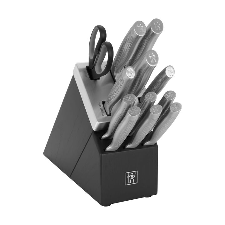 Diamond, 13-pcs, Knife block set, grey, large 2