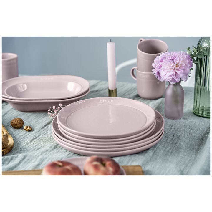 Dining Line, Teller flach 20 cm, rund, Kirschblüte, Keramik, large 3