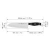 7-inch, Hollow Edge Santoku Knife,,large