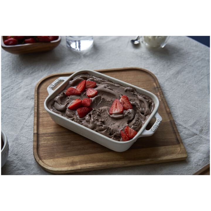 Ugnform set 3 st med grytvantar, Elfenben-Vit, large 4