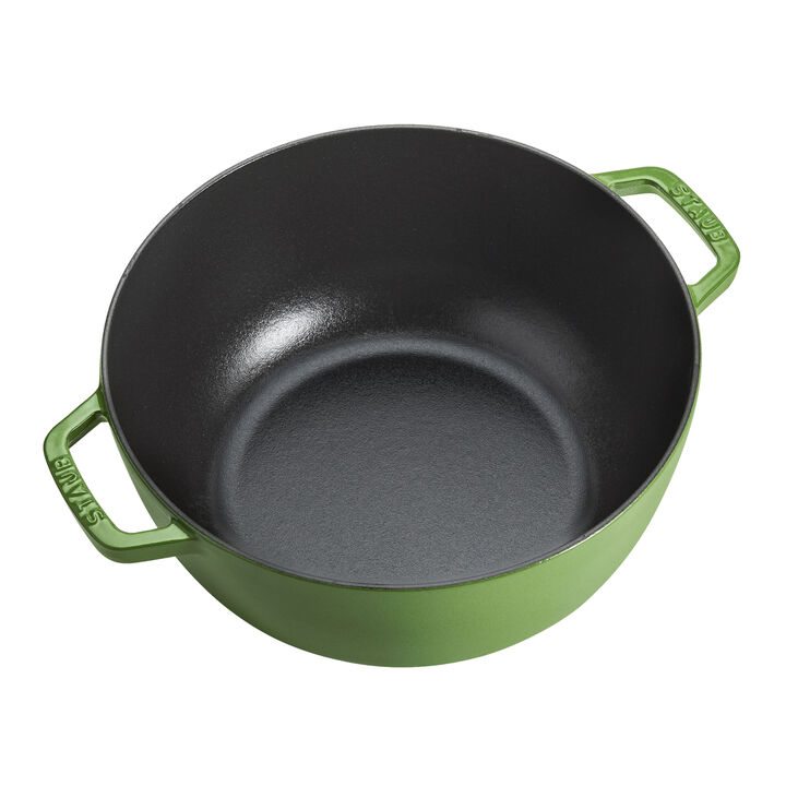 Cast Iron, 5.25 qt, Essential French Oven, pistachio, large 3