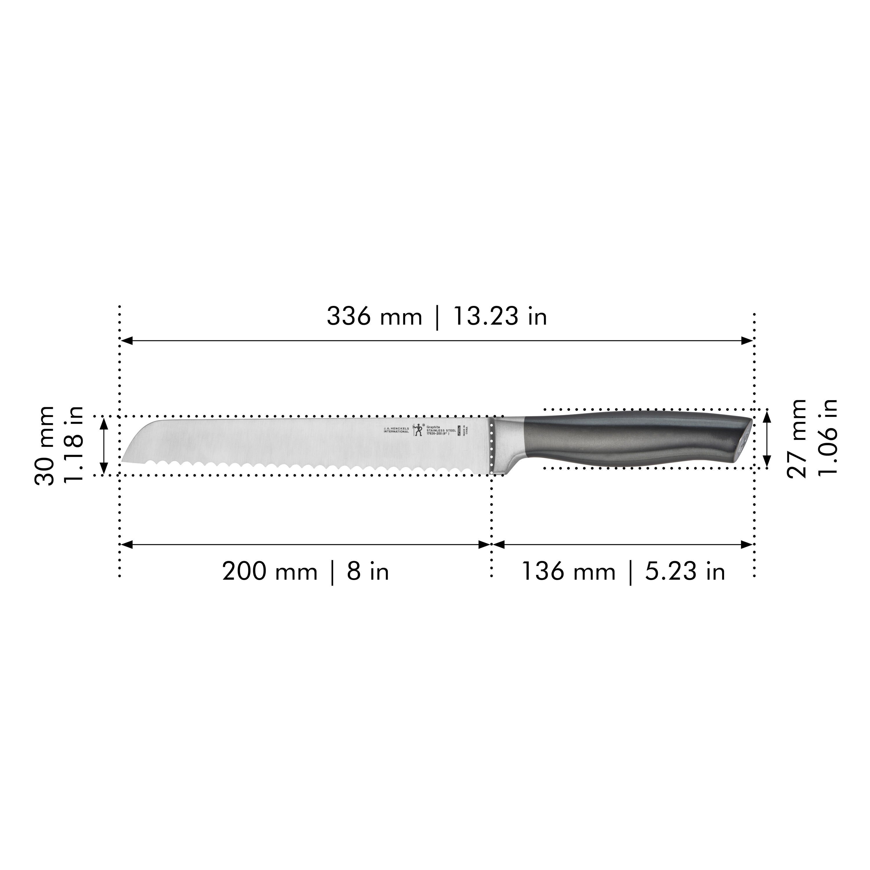 8-inch, Bread knife