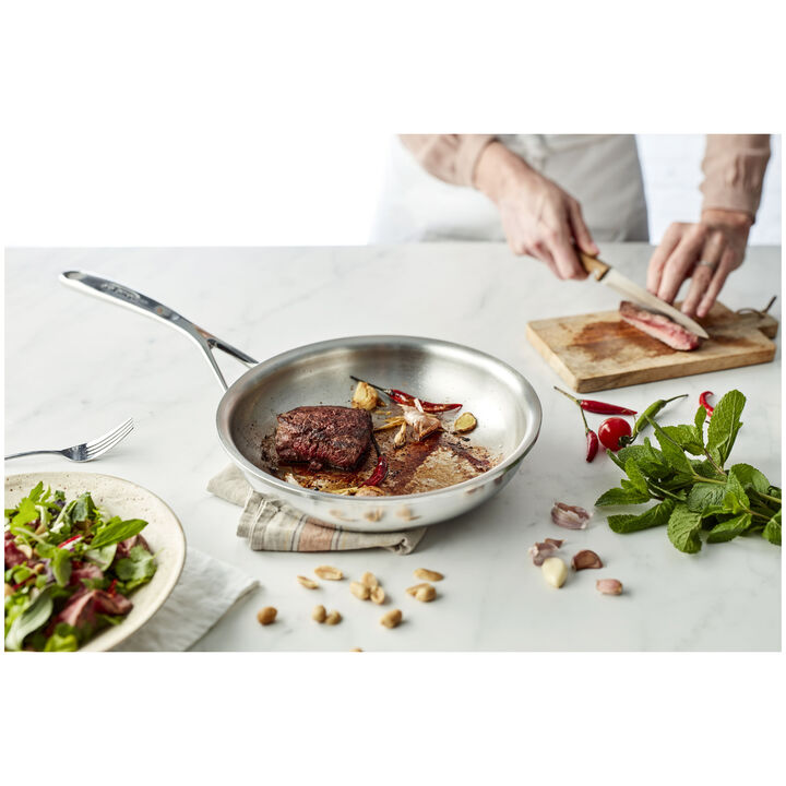 Atlantis, 9-inch, 18/10 Stainless Steel, Proline Fry Pan, large 2