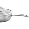 Spirit 3-Ply, 10-inch, Stainless Steel, Perfect Pan With Helper Handle And Lid, small 4