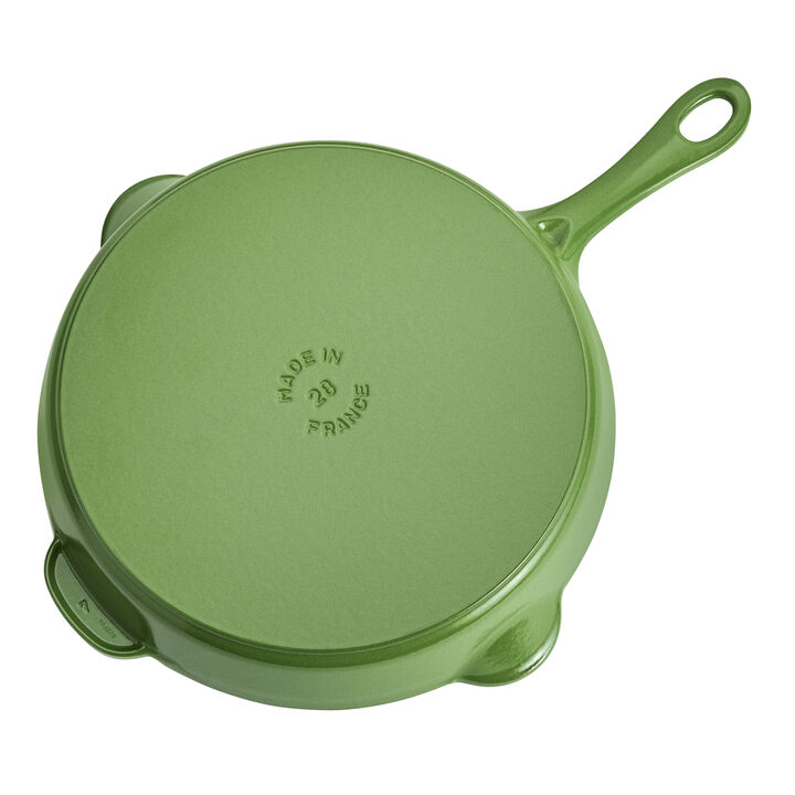 Cast Iron - Fry Pans/ Skillets, 11-inch, Traditional Deep Skillet, Pistachio, large 4