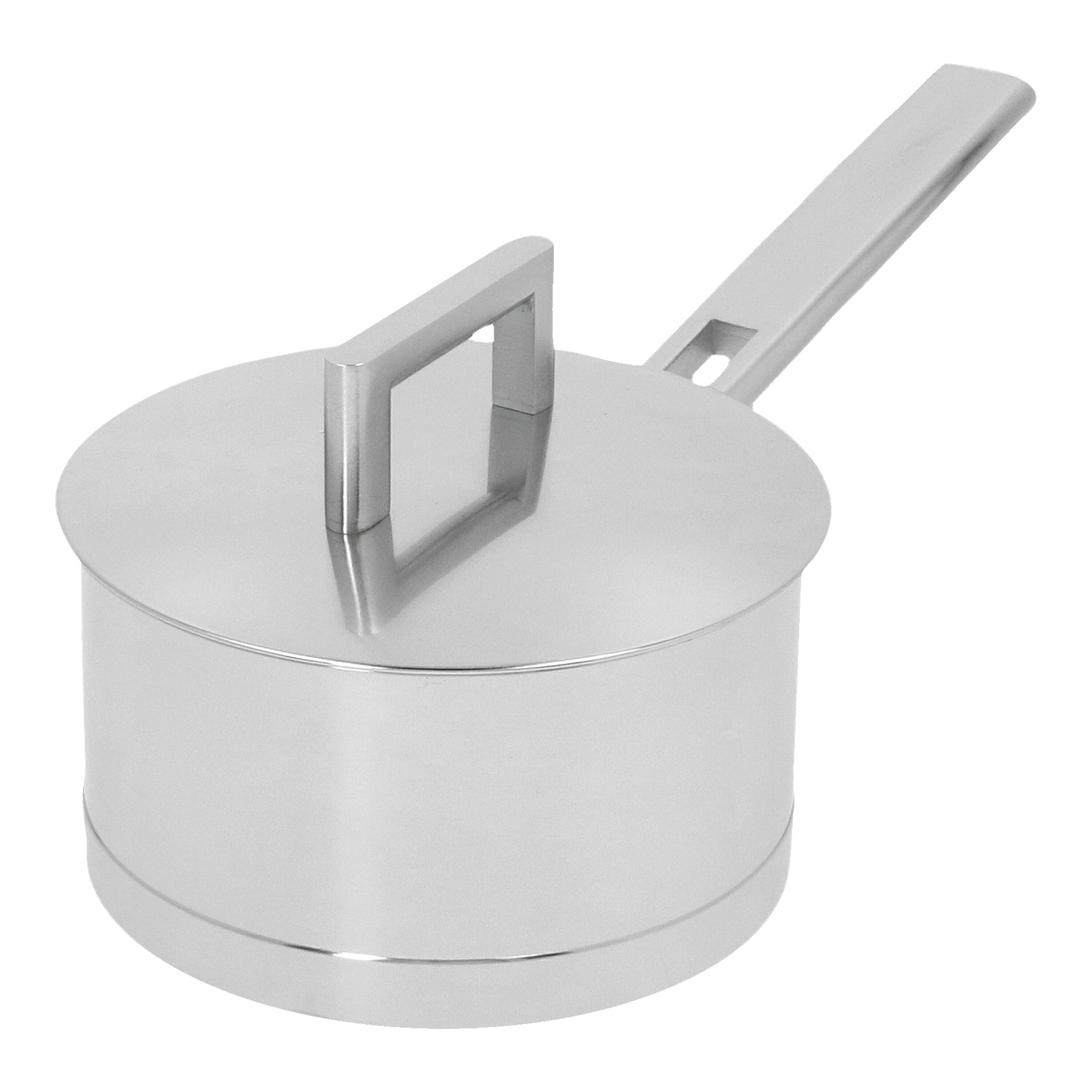 Demeyere John Pawson 7 Steelpan met dubbelwandig deksel 14 cm / 1 l - John Pawson 7 - Demeyere
