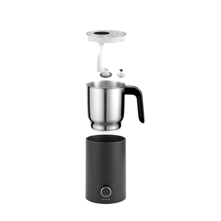 Enfinigy, Milk Frother, Black Matte, large 3