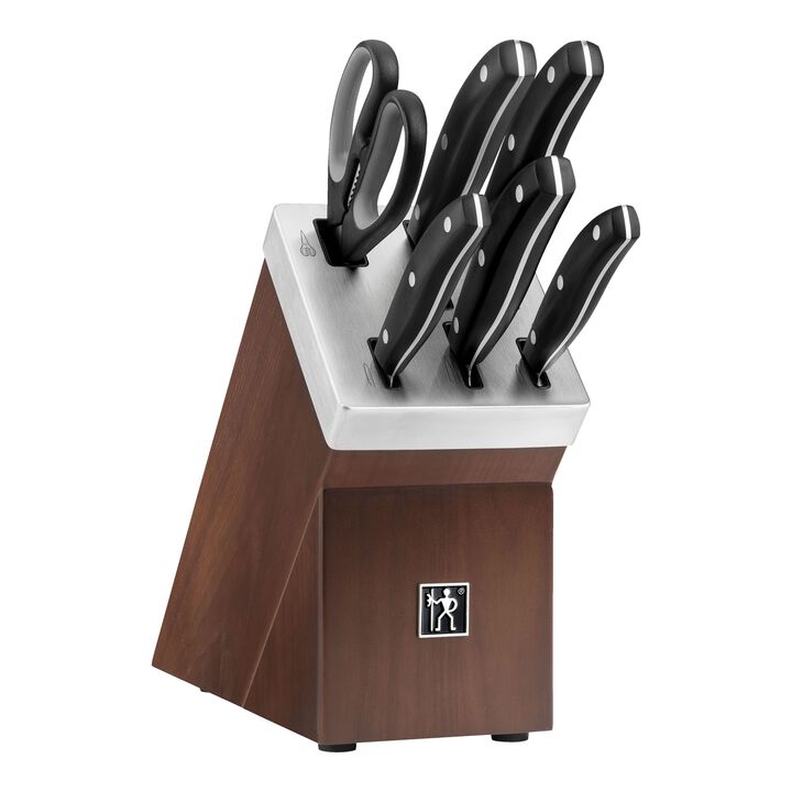 Everyday, 7-pcs, Knife block set, brown, large 1