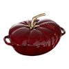 Cast Iron - Specialty Shaped Cocottes, 3 qt, tomato, Cocotte, grenadine, small 1