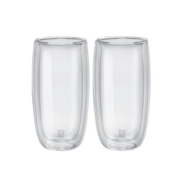 Set di bicchieri da softdrink - 475 ml / 2-pz., vetro borosilicato,,large 1