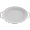 2-pc, oval, Baking Dish Set, white,,large
