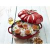 Cast Iron - Specialty Shaped Cocottes, 3 qt, Tomato, Cocotte, Cherry, small 8