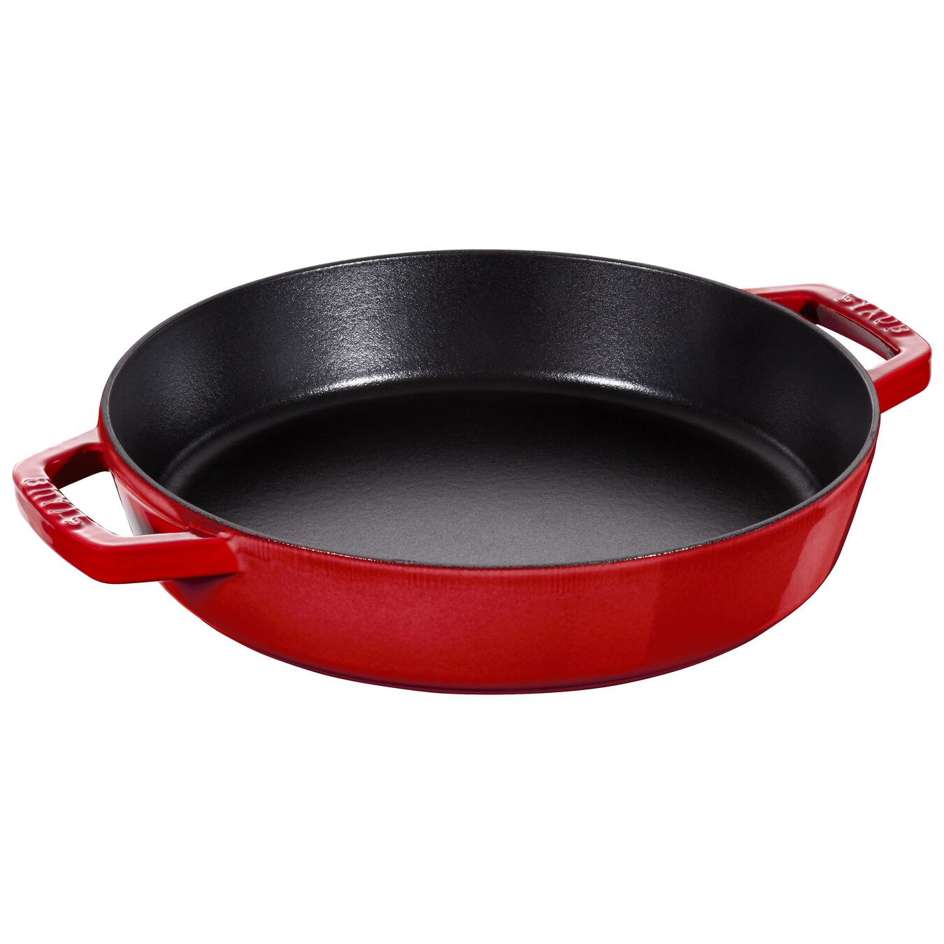 13-inch, Double Handle Fry Pan, cherry,,large 1