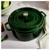 La Cocotte, 26 cm round Cast iron Cocotte basil-green, small 3