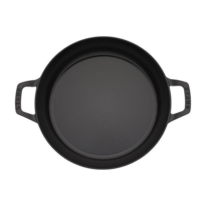 Cast Iron, 3.5 qt, Braiser With Glass Lid, Lilac, large 3