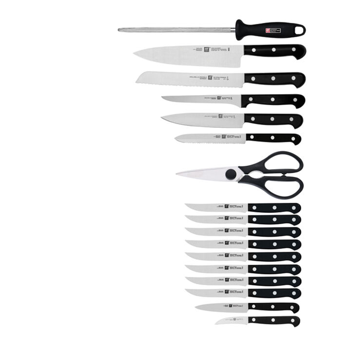 TWIN Gourmet, 18-pc, Knife block set, natural, large 3