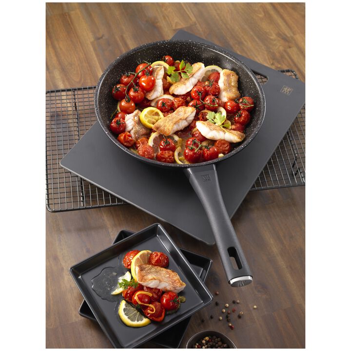 Marquina, 3 Piece aluminum Fry pan set, large 4