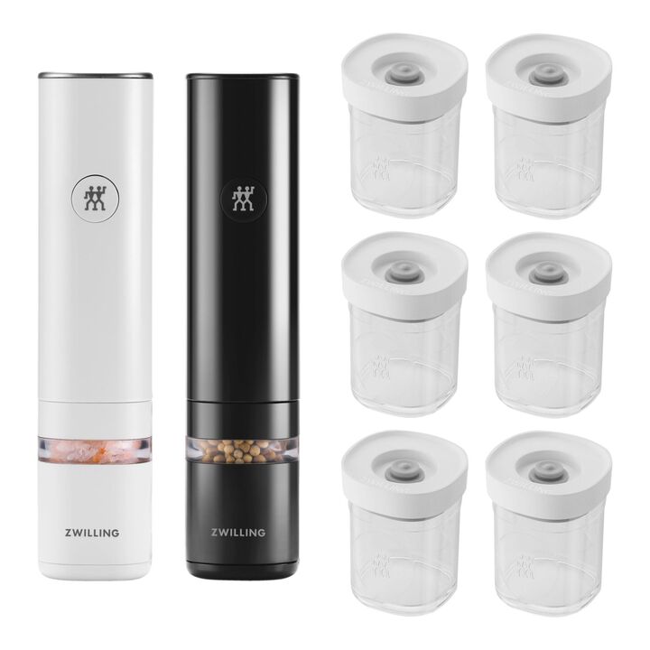 Enfinigy, SALT AND PEPPER SET, 8 Piece, large 1