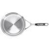 Intense 5, 2.2 l 18/10 Stainless Steel round Sauce pan without lid, silver, small 5