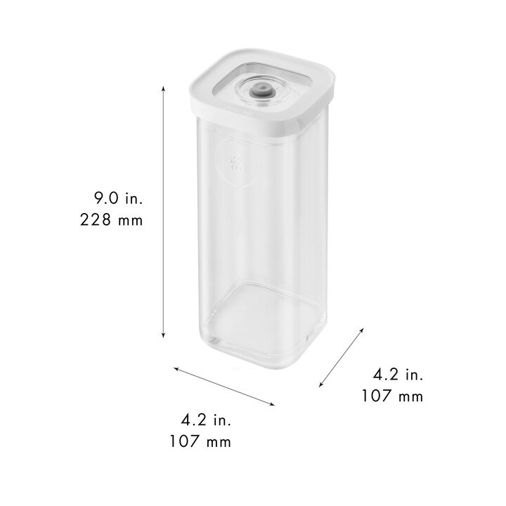 Fresh & Save CUBE, CUBE Box 3S / 11 cm, transparent-white, large 3