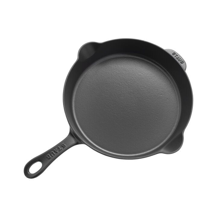 Cast Iron, 11-inch, Traditional Deep Skillet, Black Matte, large 3