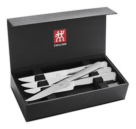 ZWILLING Steak Sets, 8-pc, stainless steel Porterhouse Steak Knife Set in Black Presentation Box