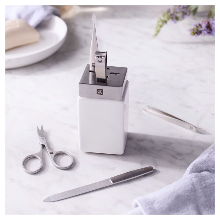 PREMIUM, 6-pc Manicure Station, 18/10 Stainless Steel , large 4