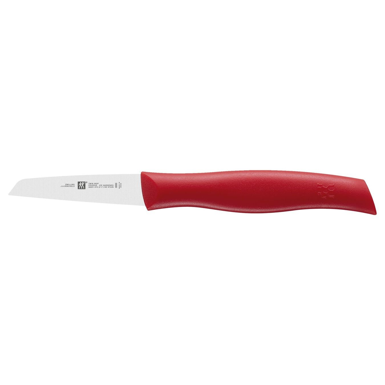 Couteau à légumes 7 cm, Rouge,,large 2
